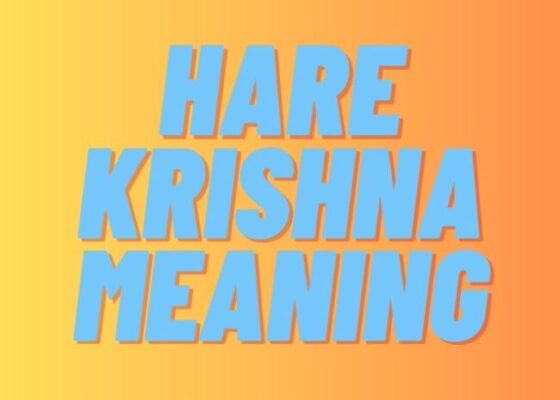 Hare Krishna Meaning
